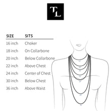 Load image into Gallery viewer, Chevron Necklace